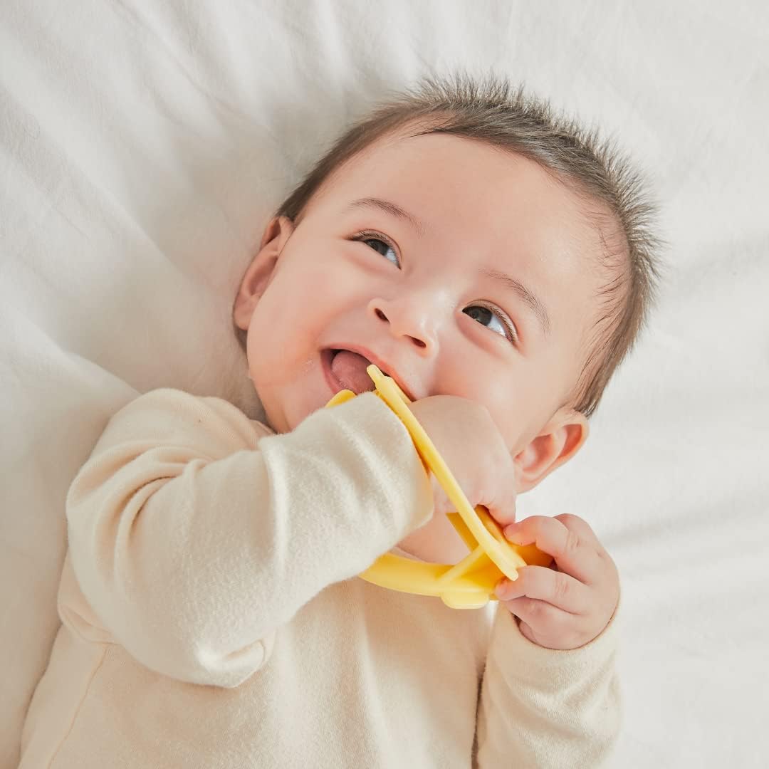 Moyuum Silicone Baby Wristband Teether Gift Set (2 Teethers + 1 Case) - 5 Designs - Pupsik Singapore