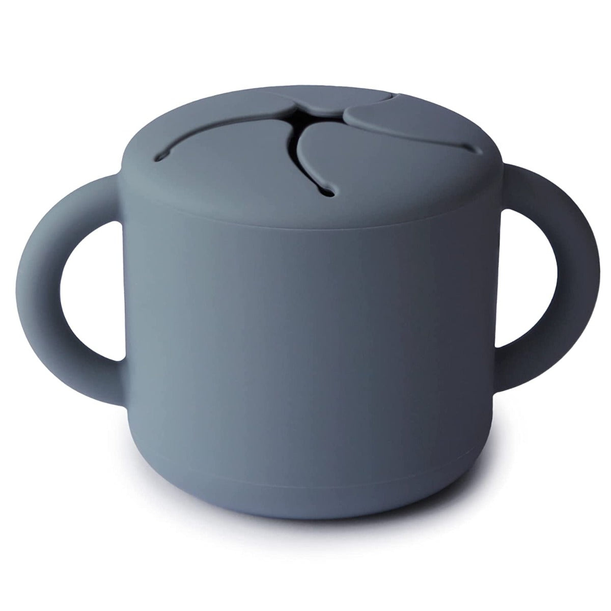 Mushie Silicone Snack Cup (14 Colours) - Pupsik Singapore