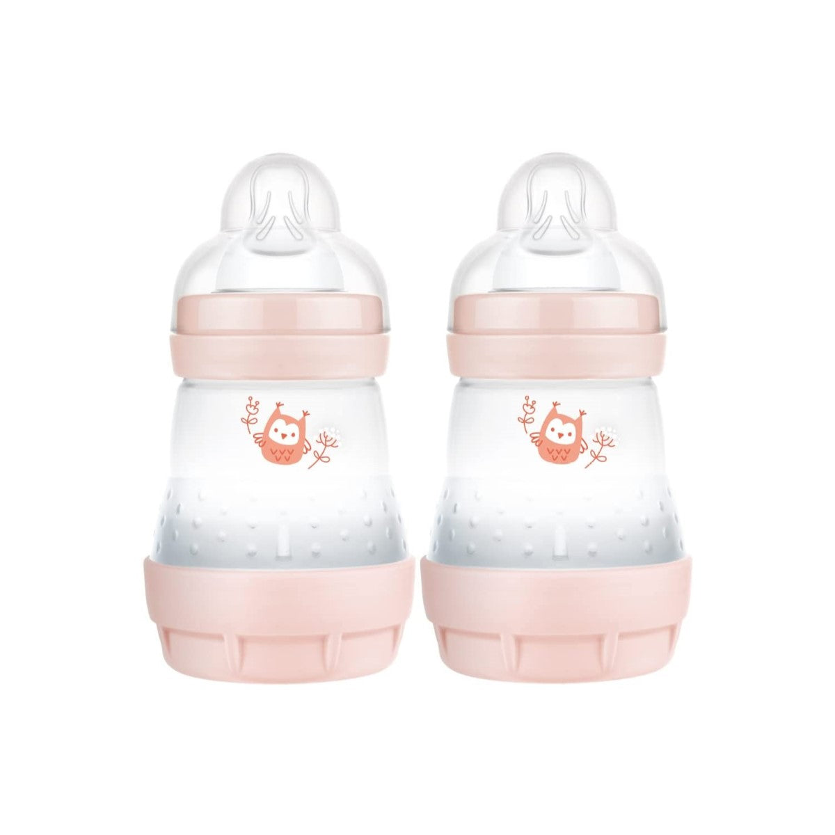 MAM Easy Start Anti-Colic Milk Bottle, 2 x 160ml (3 Colours Assorted) - Pupsik Singapore