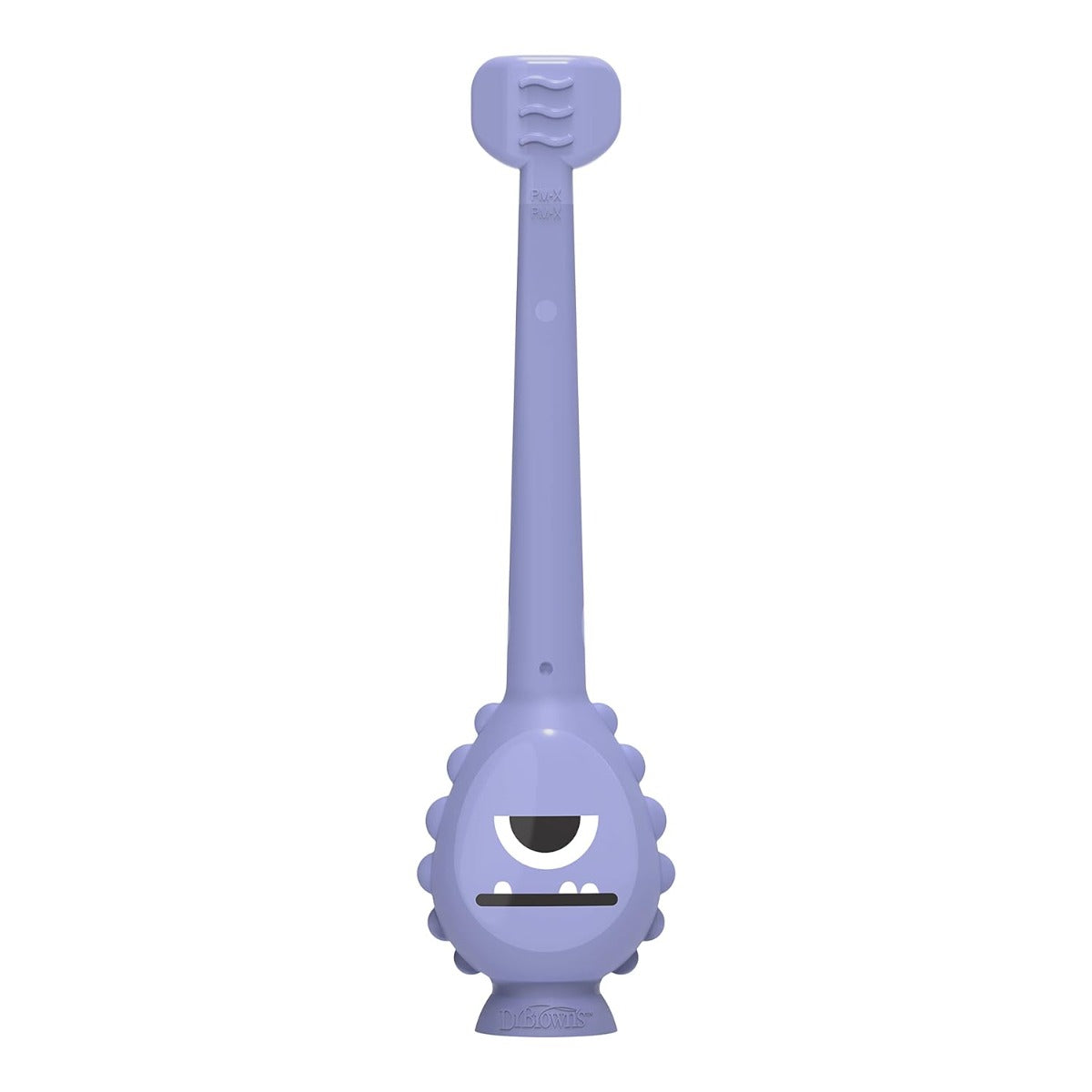 Dr. Brown's ToothScrubber Toddler Toothbrush - Purple Monster