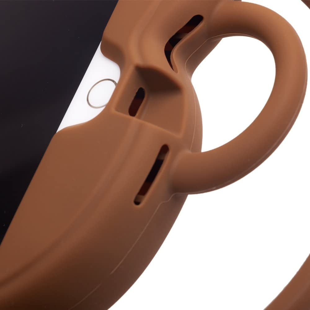 Monkey Silicone Bumper Case for iPad Mini 1/2/3/4/5 – 7.9inch - Brown - Pupsik Singapore