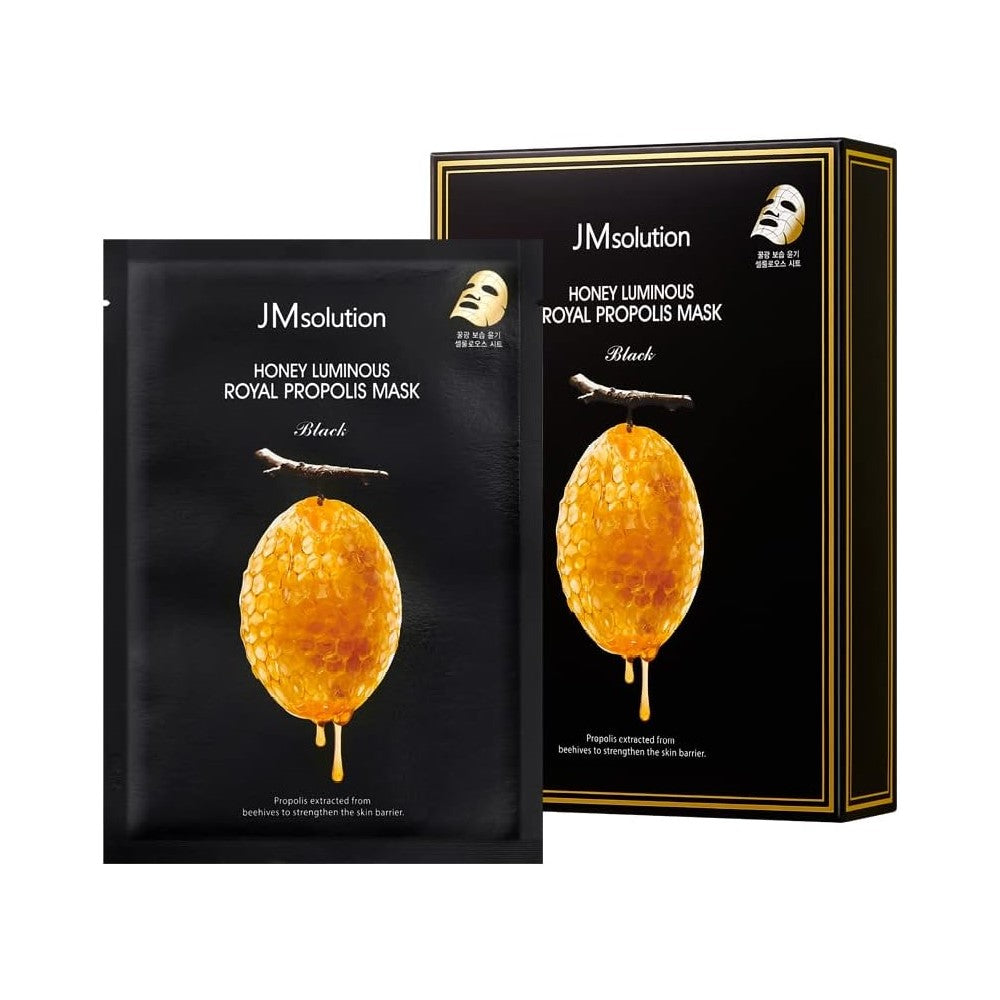 JMsolution Honey Luminous Royal Propolis Mask, 10pcs (Exp 03/27)