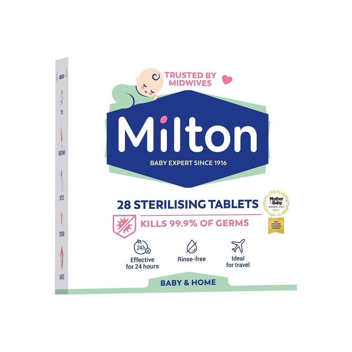 Milton Standard Sterilising Tablet, 28s - Exp 11/27