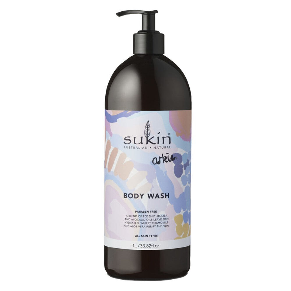Sukin Botanical Body Wash, 1L - Anna Cole Arkie Series Signature Scent