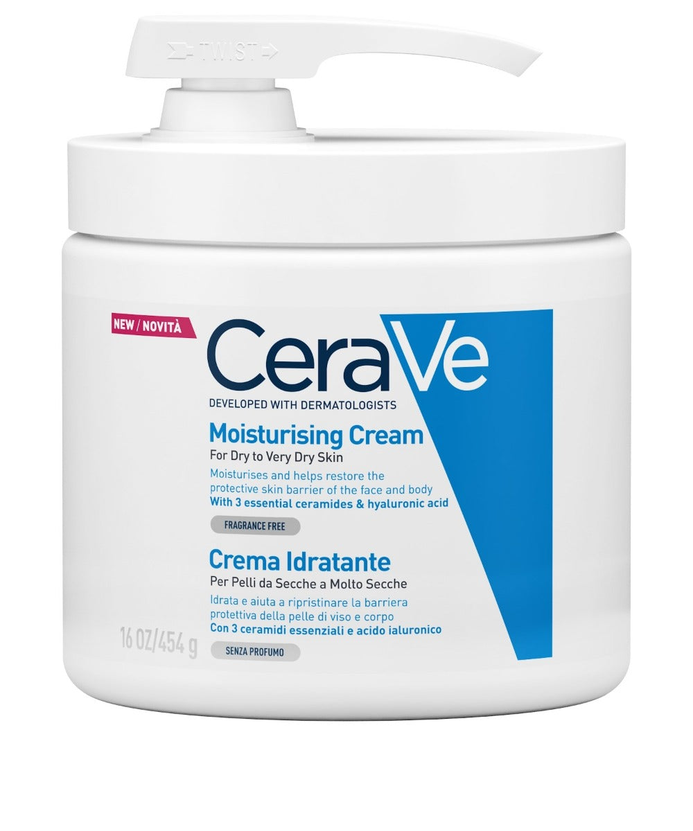 CeraVe Moisturizing Cream with Pump (454g) - Exp 10/26