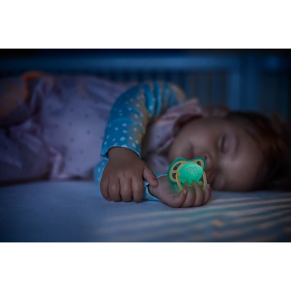Philips Avent Ultra Air Night Pacifier, 2pk - 0-6M (2 colors)