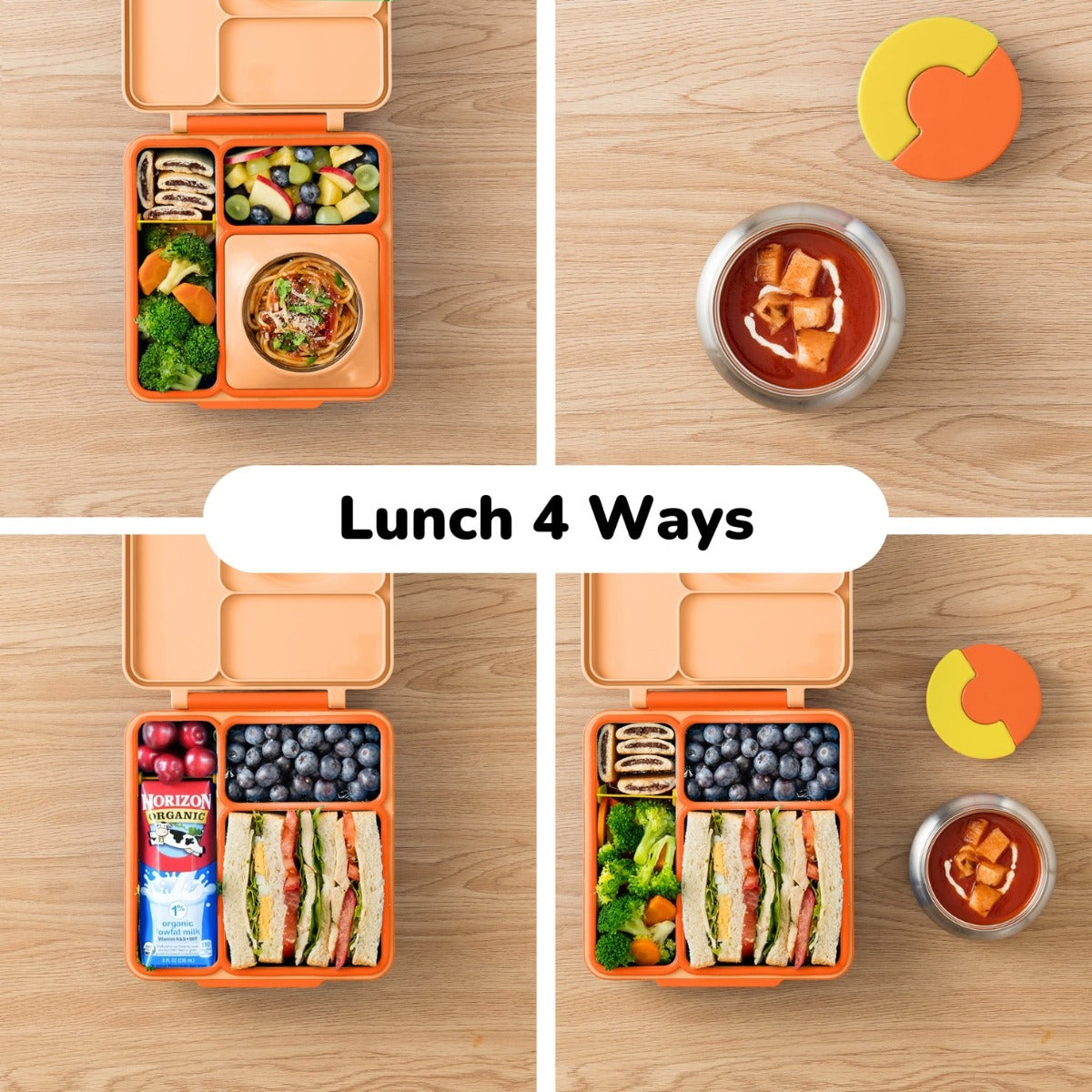 OmieBox Hot & Cold Insulated Bento Box (11 Colours)