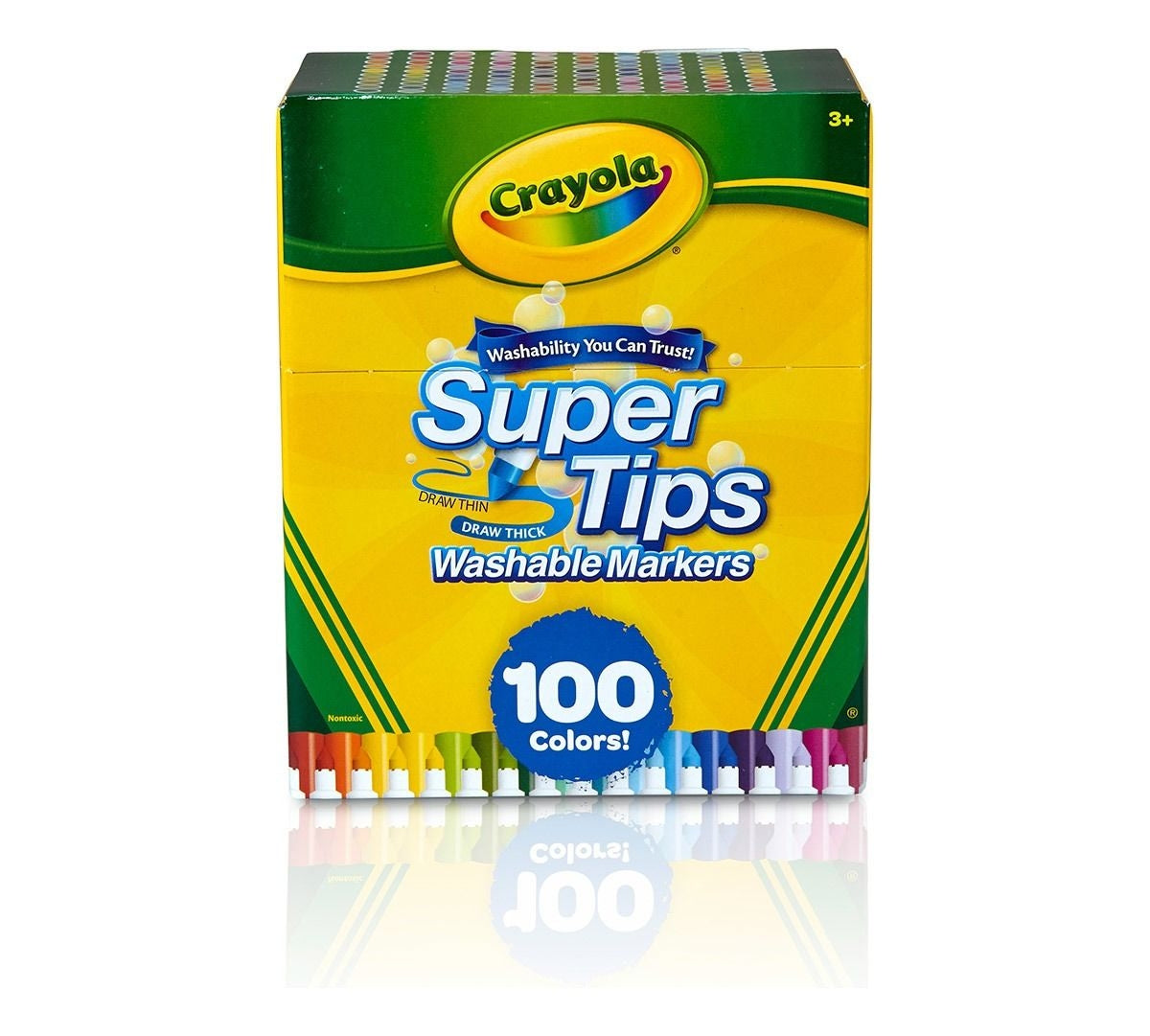 Crayola Super Tips Washable Markers (100pc)