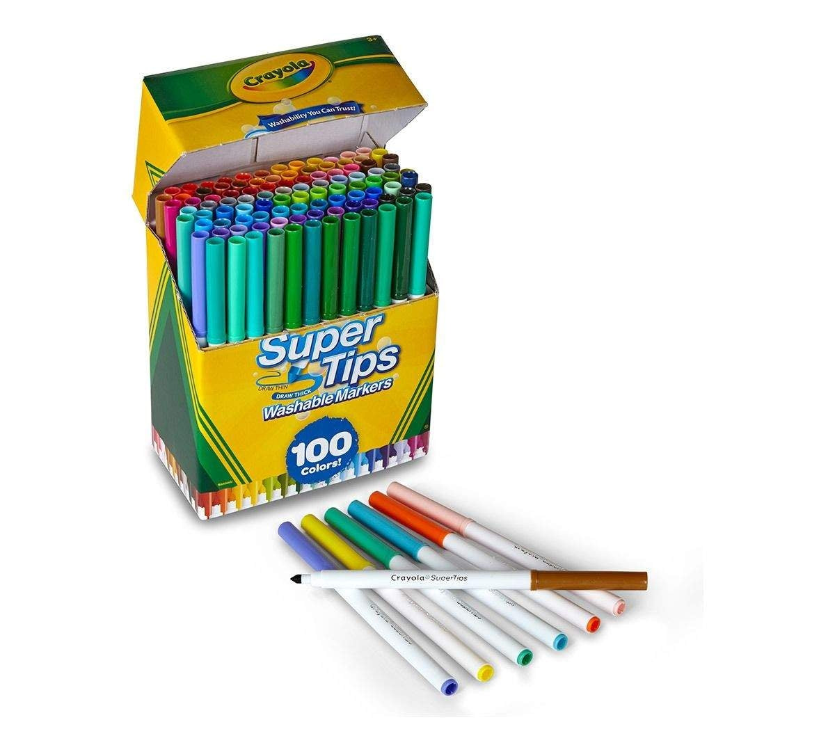 Crayola Super Tips Washable Markers (100pc)