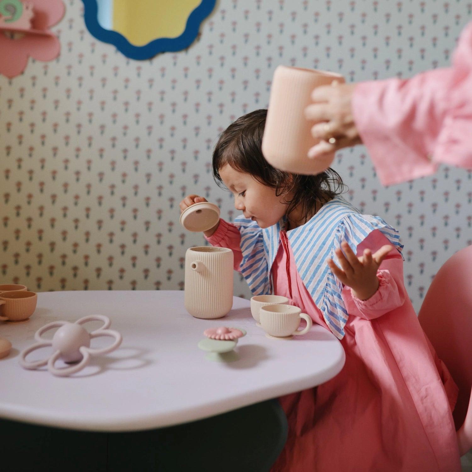 Mushie Silicone Tea Play Set (3 Colors) - Pupsik Singapore