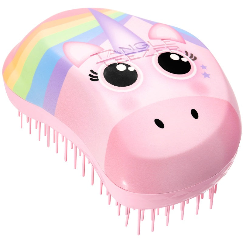 Tangle Teezer Original Detangling Mini Hairbrush, Straight & Curly (3 Designs) - Pupsik Singapore