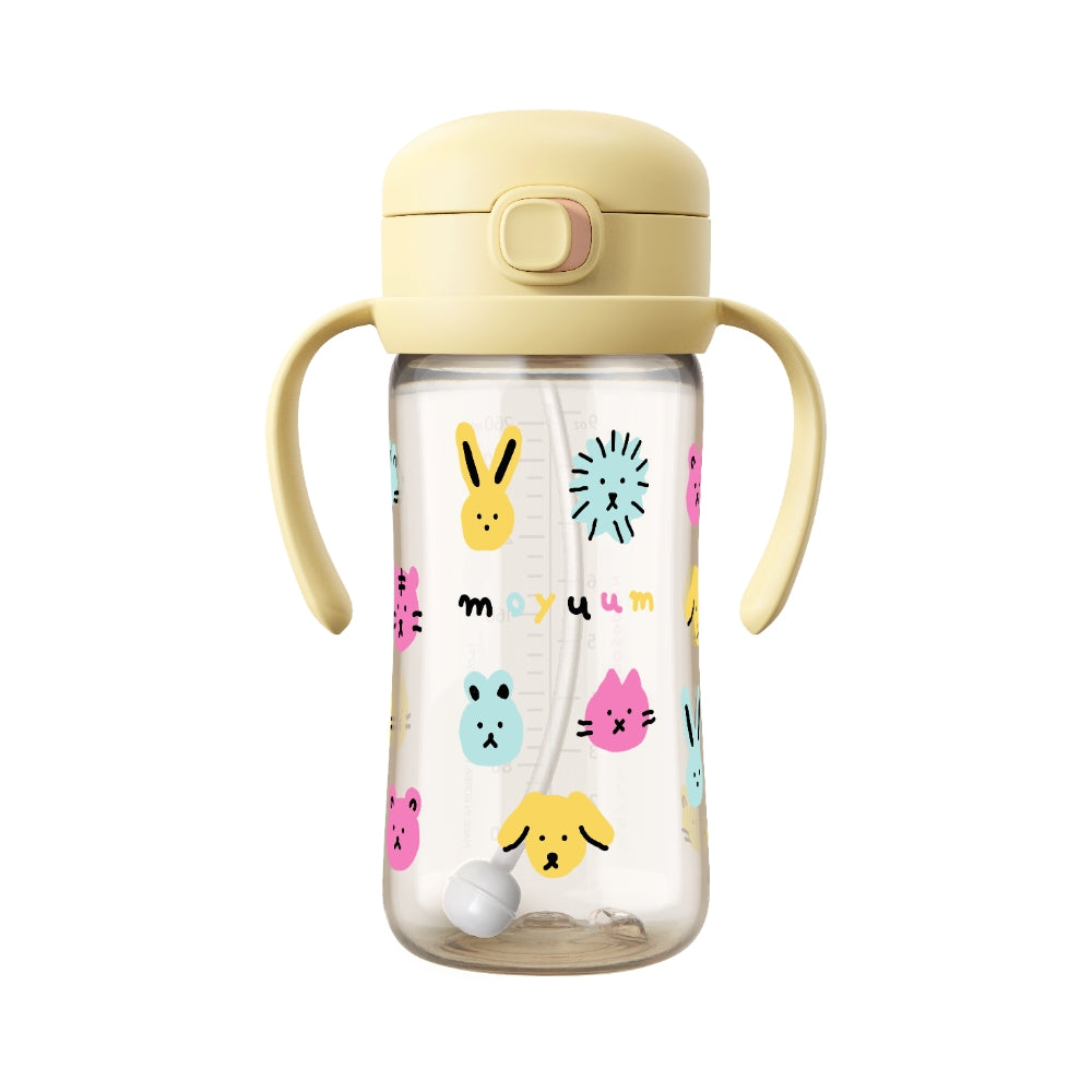 Moyuum PPSU All-in-One One-Touch Straw Bottle, 170/270/330ml (3 Designs)
