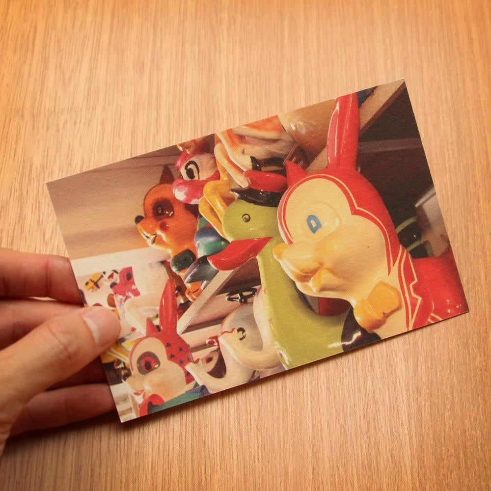 The Little Drom Store Kiddy Ride Postcards (9pk)