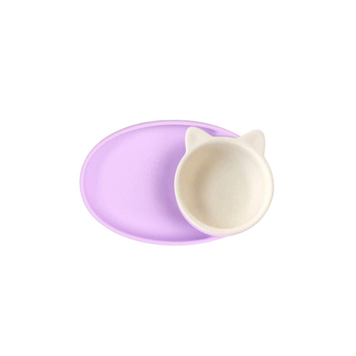 Monee Silicone Twin Suction Bowl (4 Colours) - Pupsik Singapore