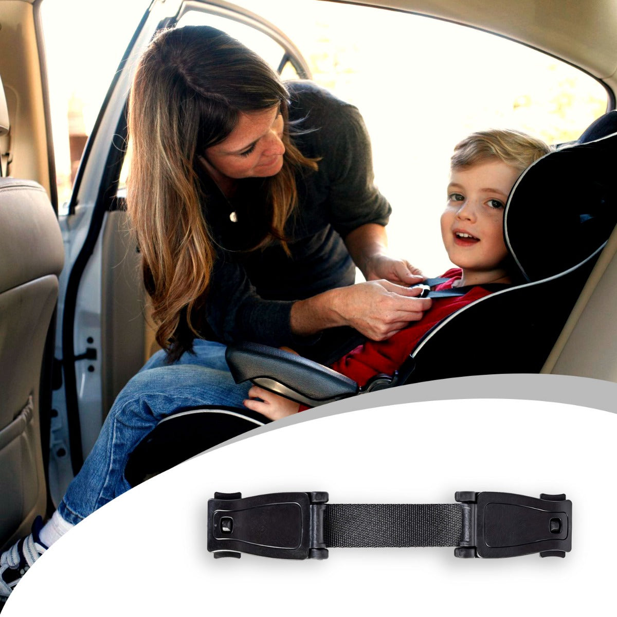 Strap Stop Baby Car Seat/Stroller Strap (4 Colours) - Pupsik Singapore