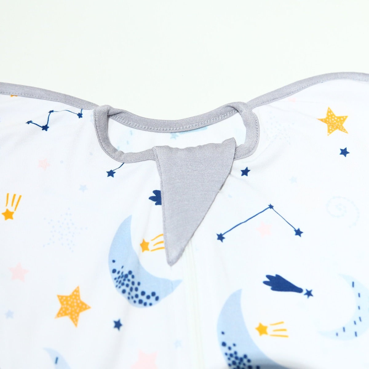 A, Apple Pie Bamboo Swaddle Wearable Blanket - Cosmic Explorer (3 Sizes)