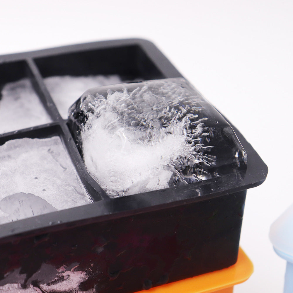 Biomom EasyServe Silicone Food Portion Freezer Tray with Resting Lid, 6 x 100ml (5 Colors)