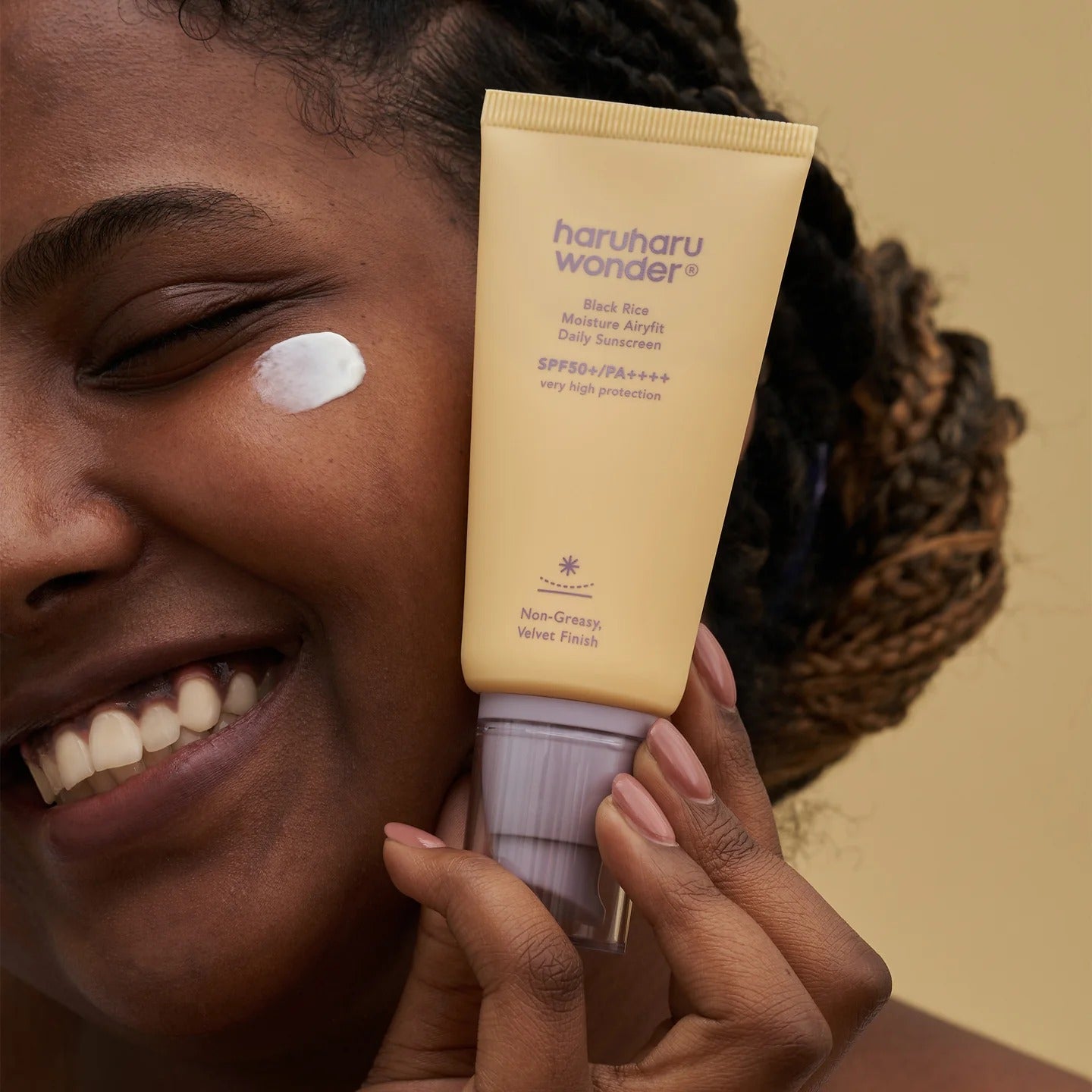 haruharu wonder Black Rice Moisture Airy Fit Daily Sunscreen SPF50+ PA++++, 50ml (Exp 06/28)