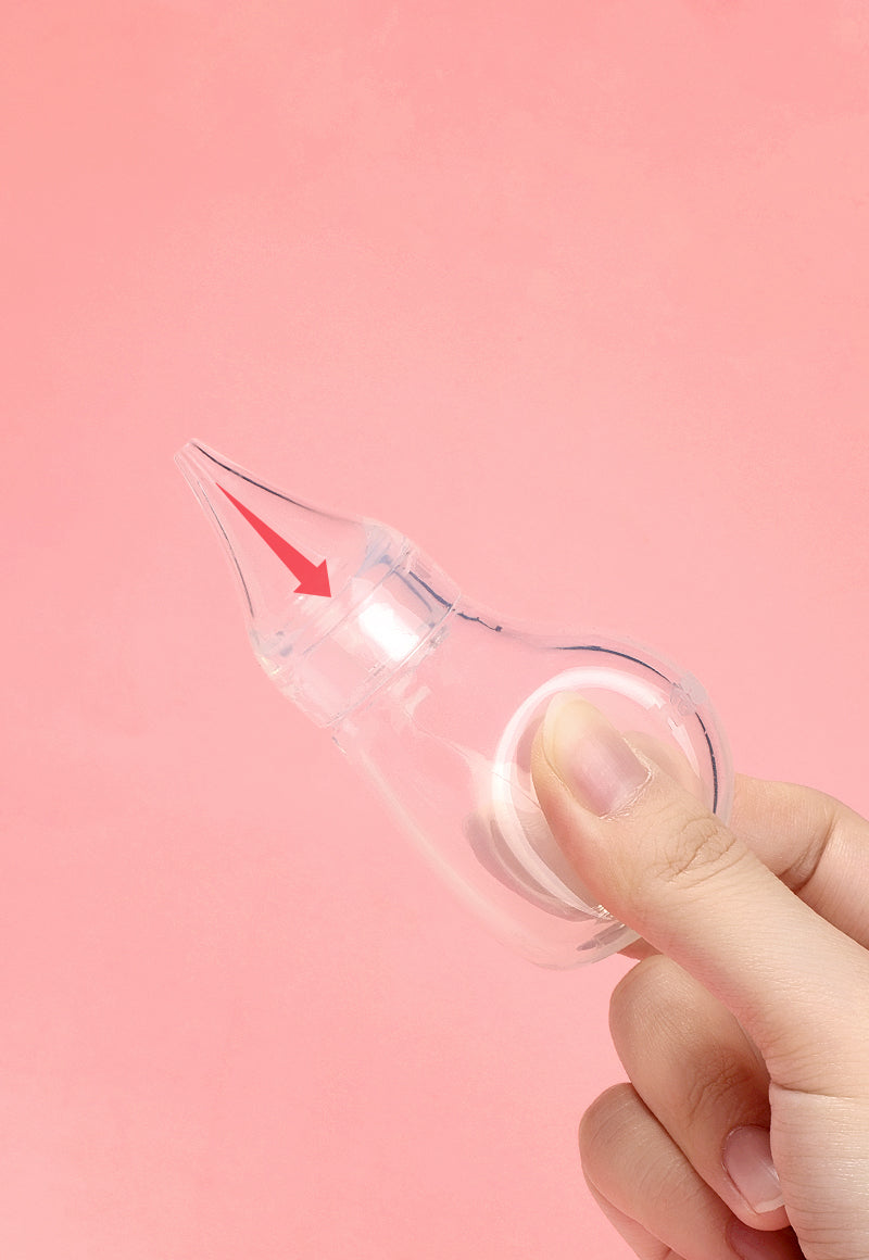 Haakaa Easy-Squeezy Silicone Bulb Syringe Nose Cleaner (2 Tips)