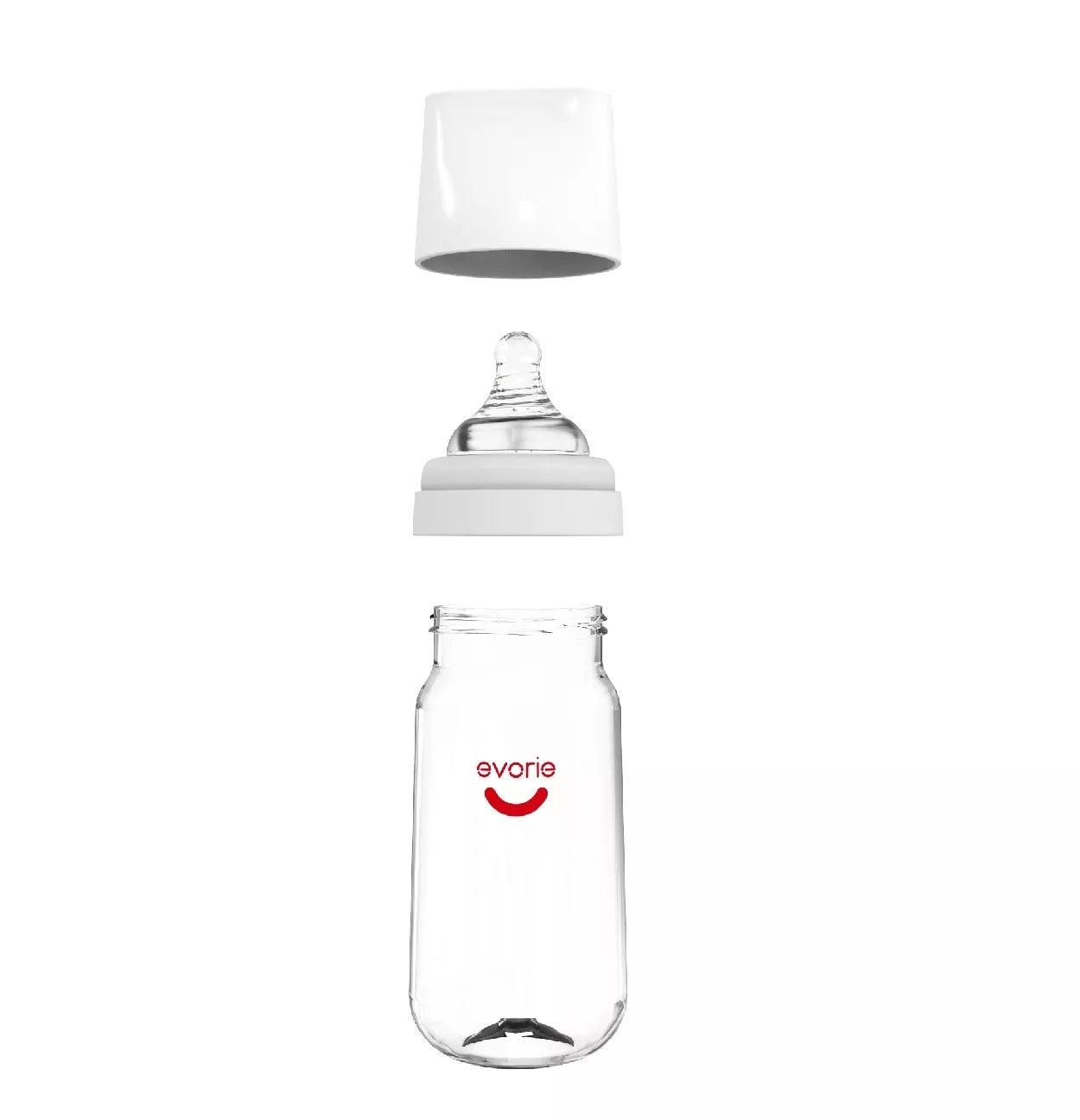 Evorie Tritan Wide-Neck Baby Milk Bottle (160ml/5oz) (3 Colors) - Pupsik Singapore