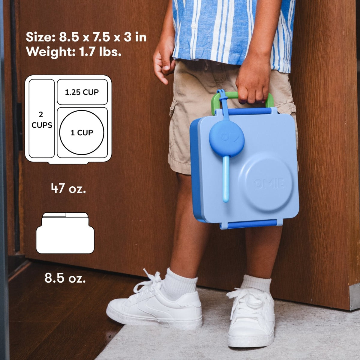 OmieBox Hot & Cold Insulated Bento Box (11 Colours)