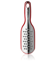Microplane Elite Extra Coarse Cheese Grater with Catcher - Red