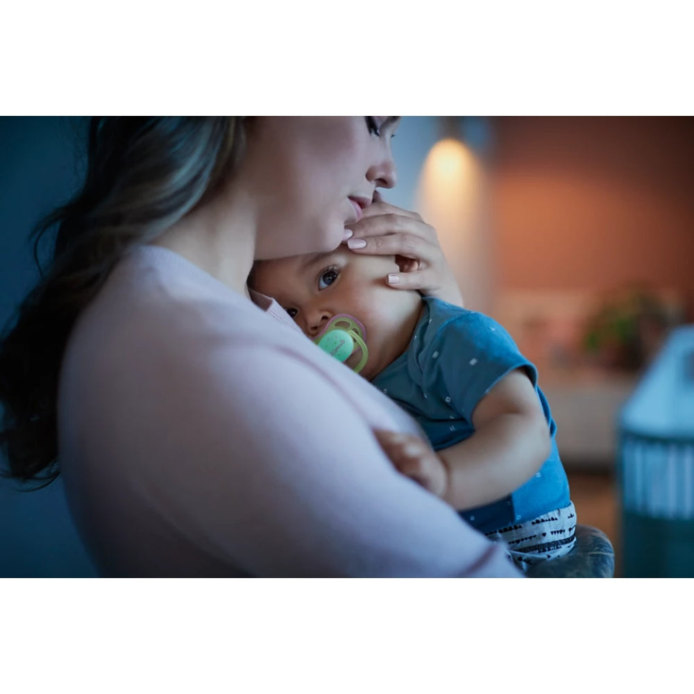 Philips Avent Ultra Air Night Pacifier, 2pk - 0-6M (2 colors)