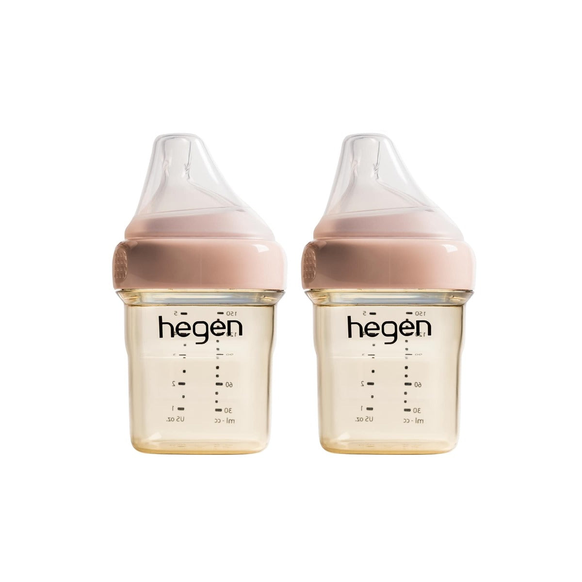 Hegen PCTO™ Milk Feeding Bottle PPSU, 150ml/5oz (2-pack) - 3 Colors - Pupsik Singapore