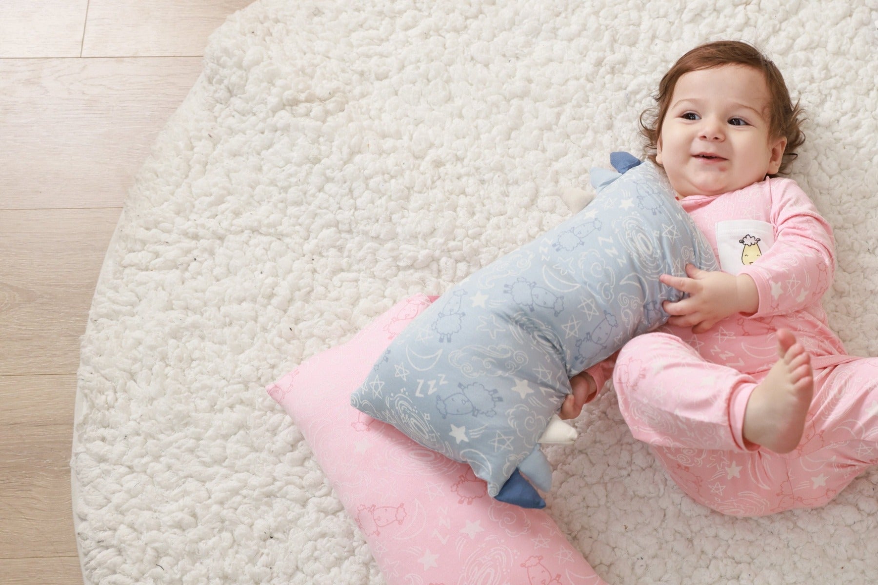 Baa Baa Sheepz Bed-Time Buddy Jumbo Pillow (12 Designs) - Pupsik Singapore