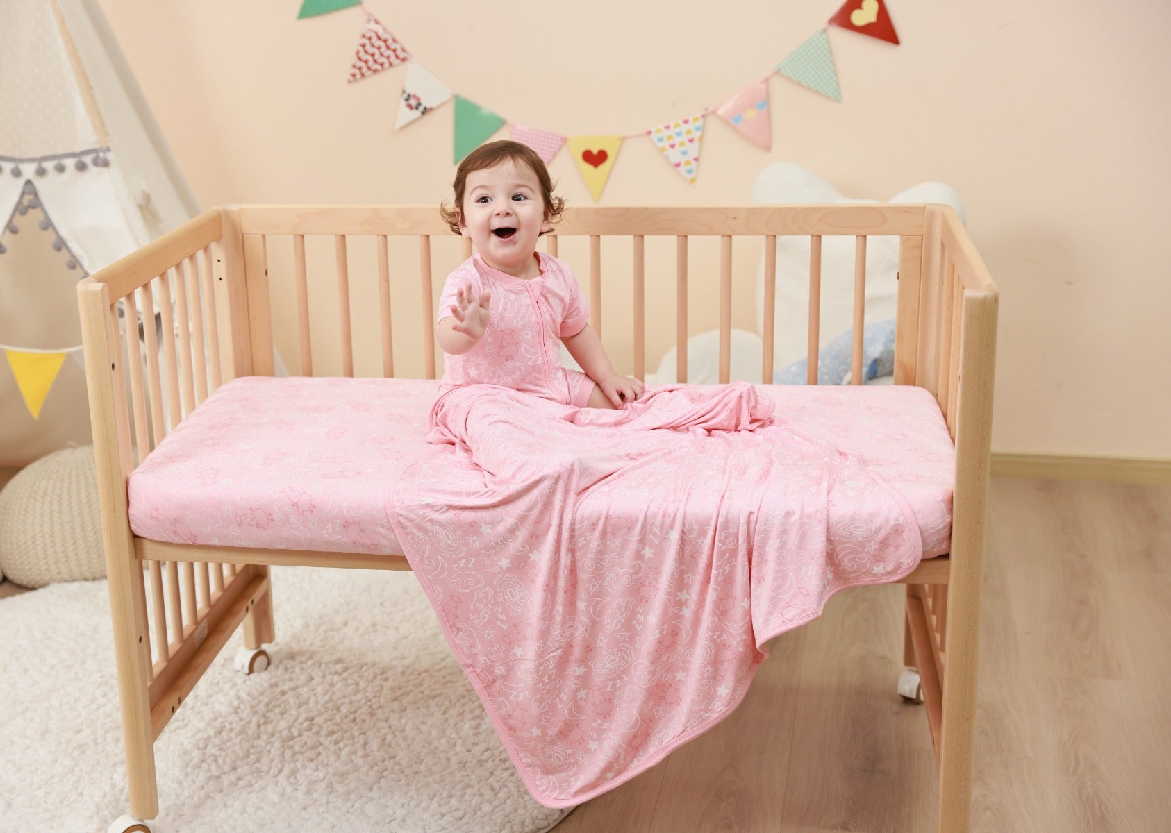 Baa Baa Sheepz Double Layer Blanket (110x160cm) (12 Designs) - Pupsik Singapore