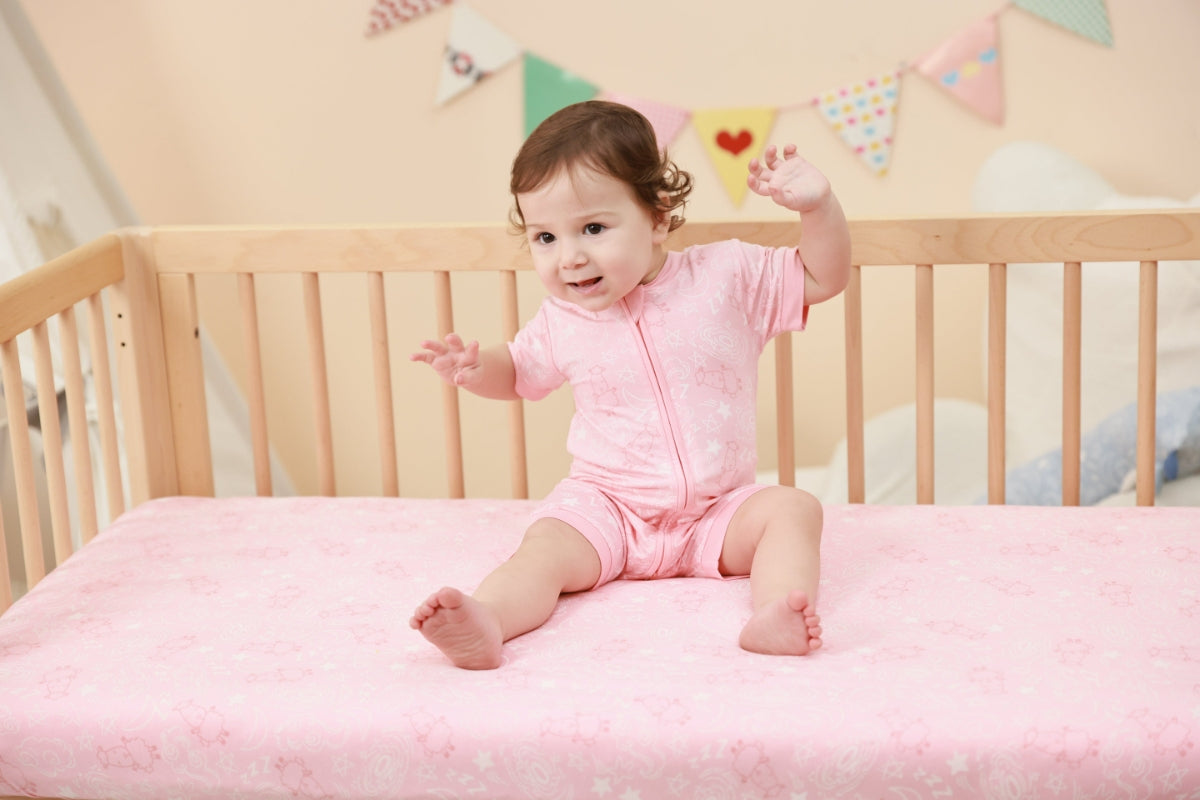 Baa Baa Sheepz Cot Mattress Sheet (27 Designs) - Pupsik Singapore