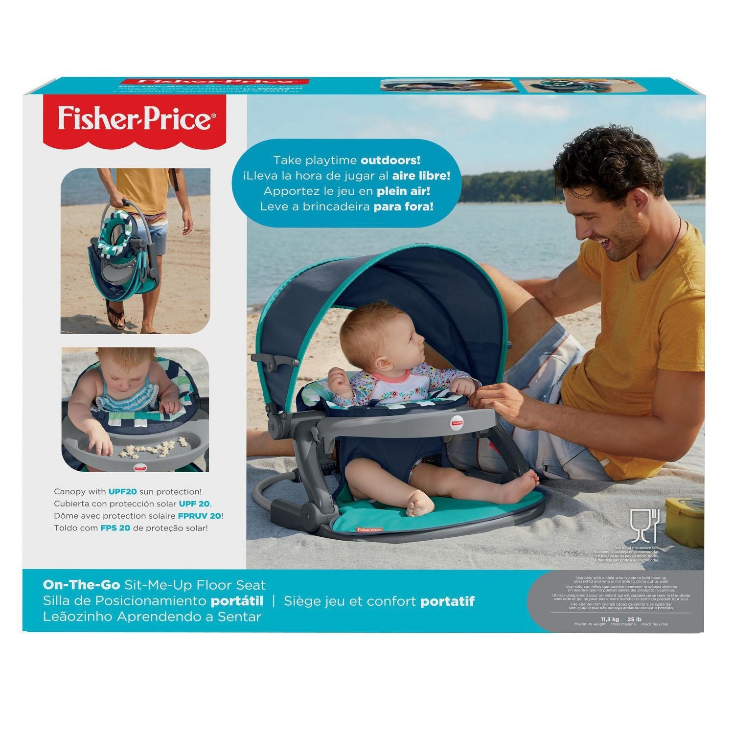 Fisher Price On-the-Go Sit-Me-Up Floor Seat