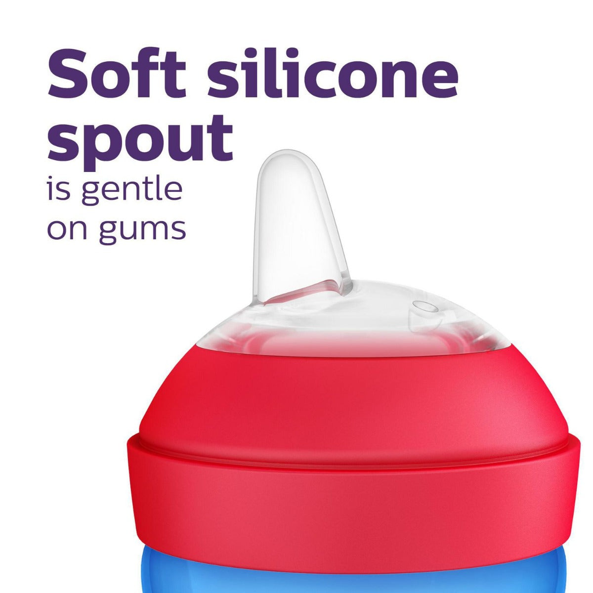 Philips Avent My Grippy Spout Cup, 10oz (2pk) - Pink/Purple