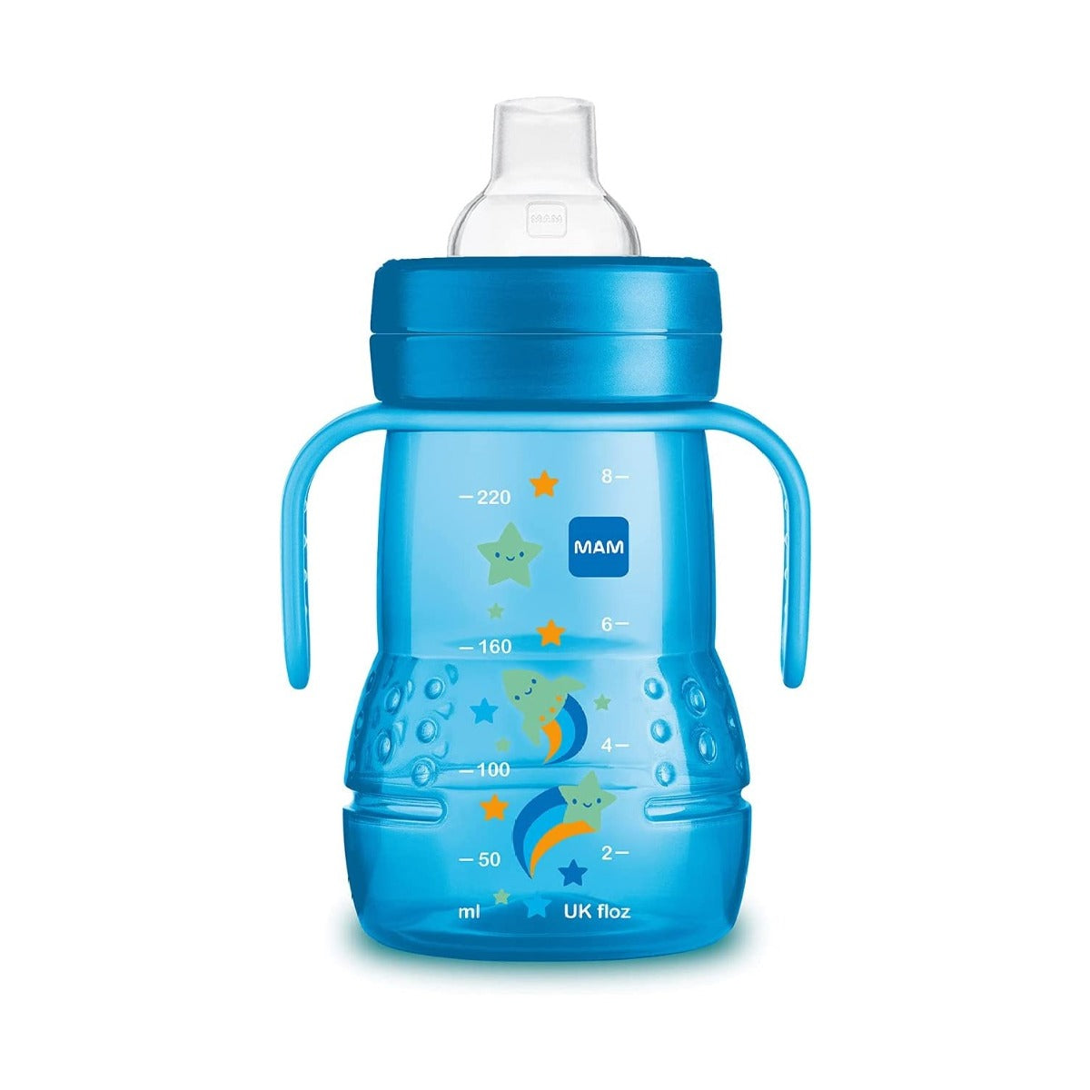 MAM Trainer+ Sippy Cup, 220ml (3 Colours Assorted)