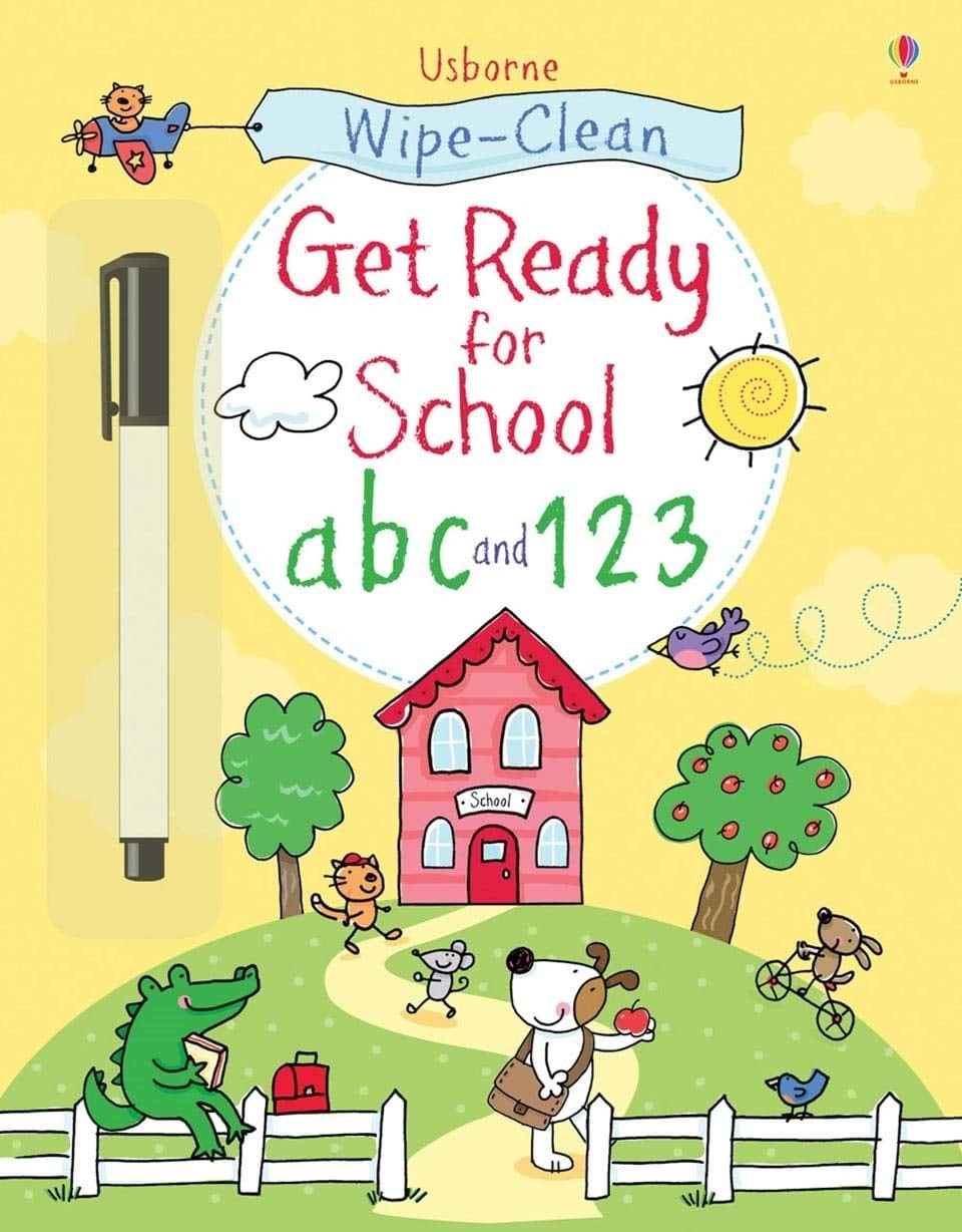 Usborne Wipe-Clean Book Series (16 Titles)