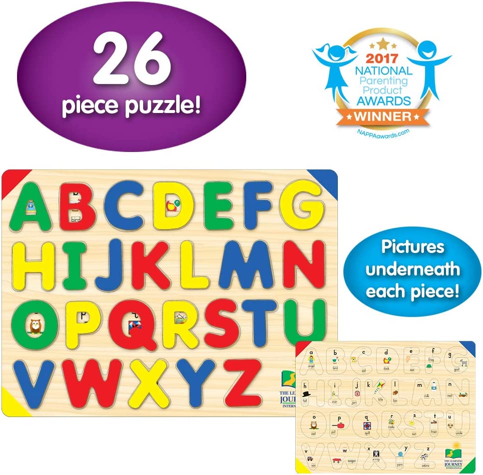 The Learning Journey Lift & Learn ABC Puzzle
