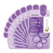 Mediheal THE H.P.A Glowing Ampoule Mask, Pack of 10 (Exp 02/27)