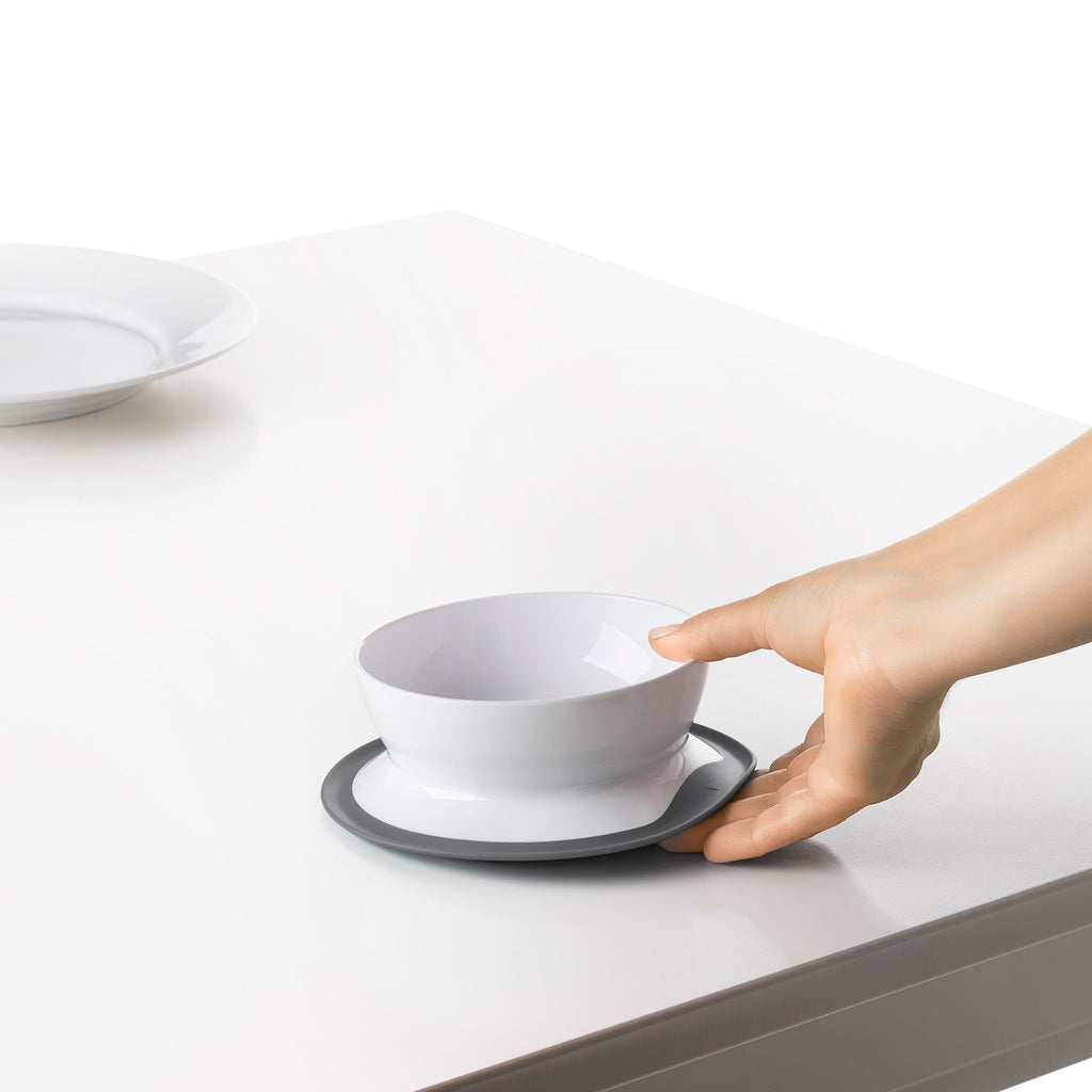 OXO Tot Stick & Stay Suction Baby Bowl (6 Colours) - Pupsik Singapore