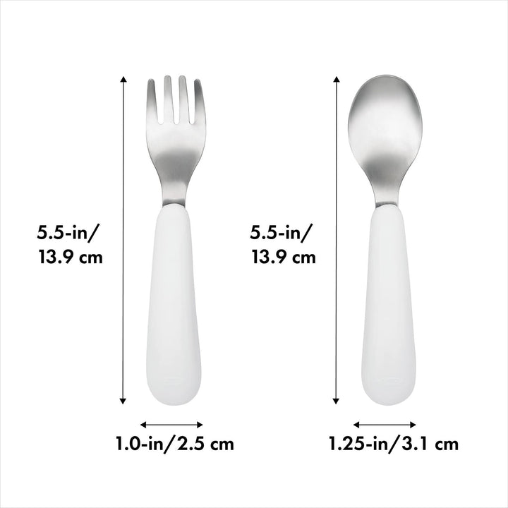 OXO Tot Fork & Spoon Set (4 Colours)
