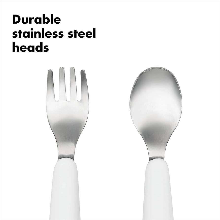 OXO Tot Fork & Spoon Set (4 Colours)