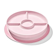 OXO Tot Stick & Stay Suction Divided Baby Plate (3 Colours) - Pupsik Singapore