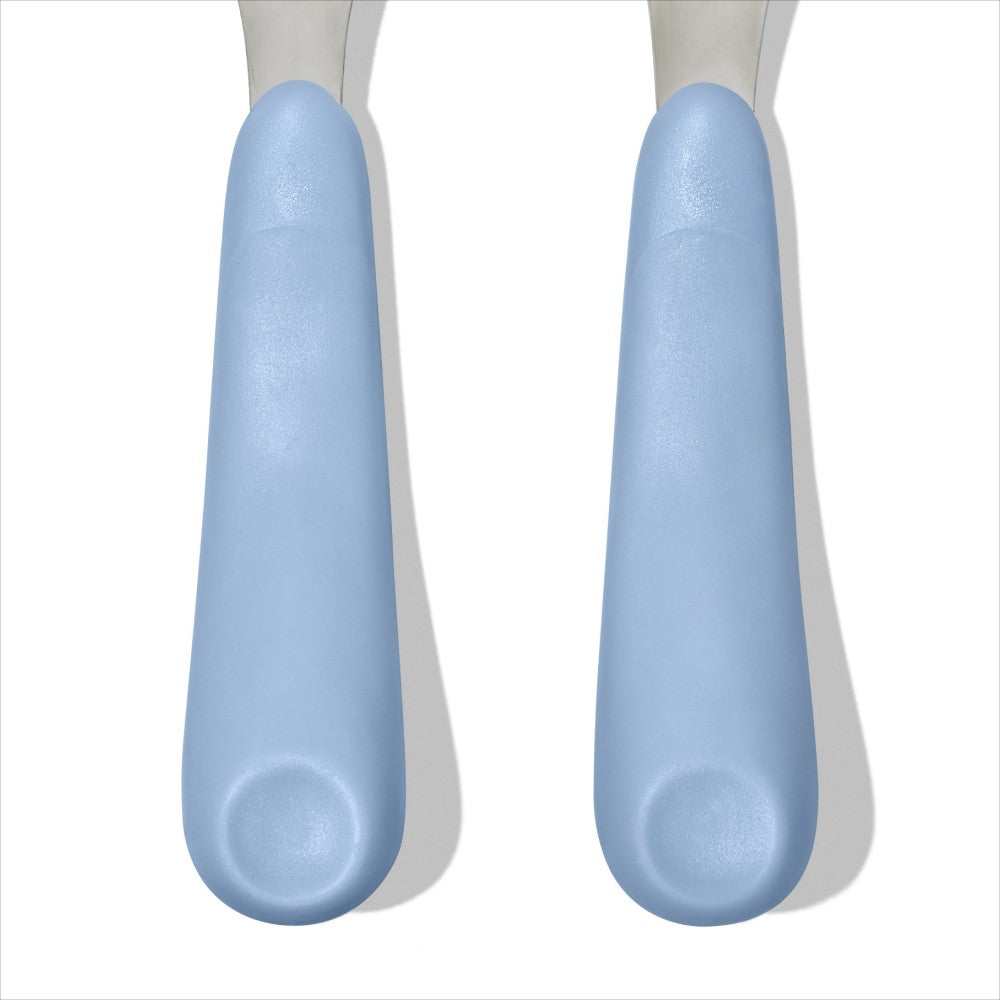 OXO Tot Fork & Spoon Set (6 Colours) - Pupsik Singapore