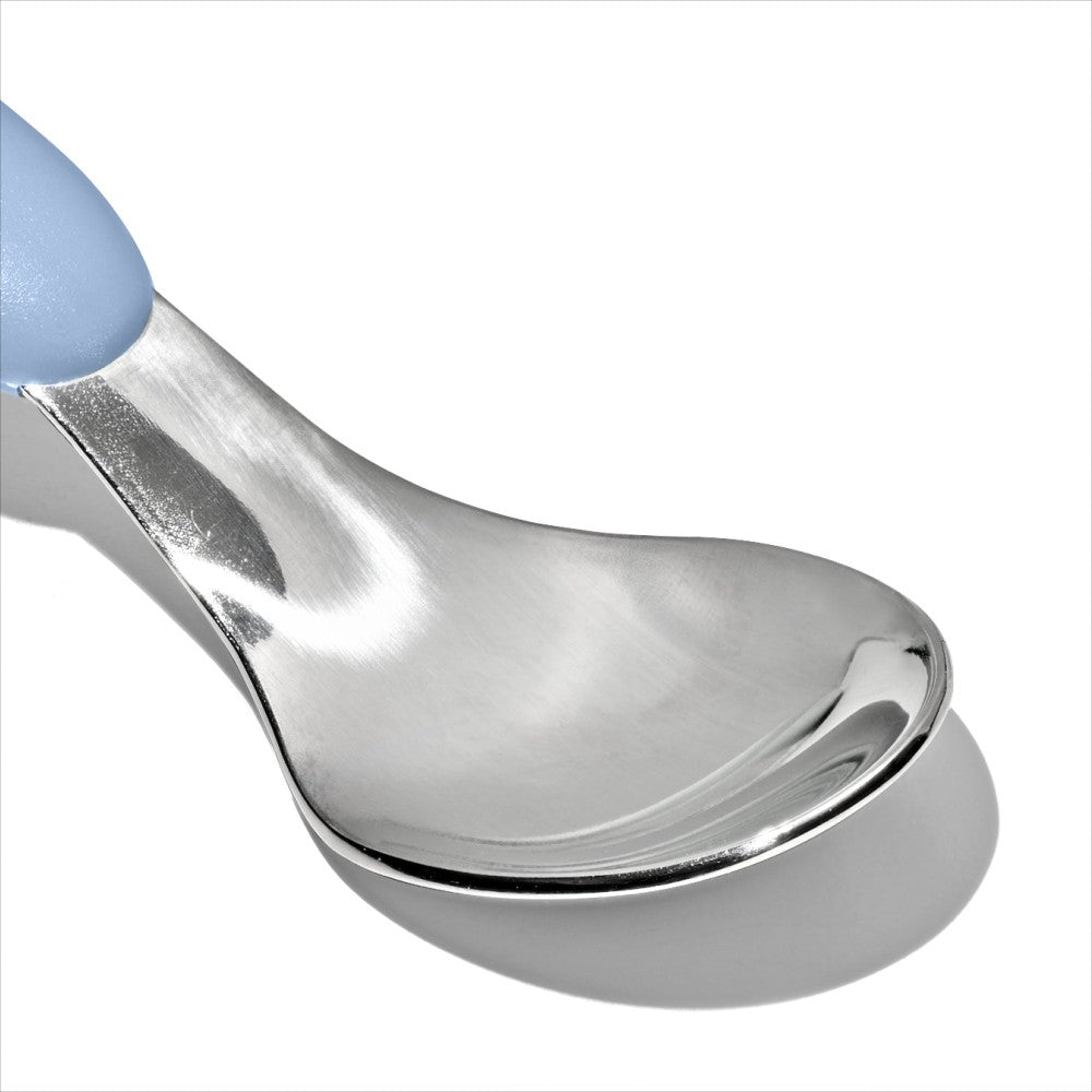 OXO Tot Fork & Spoon Set (6 Colours) - Pupsik Singapore