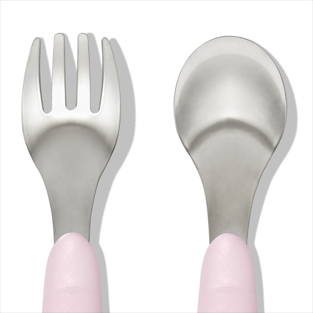 OXO Tot Fork & Spoon Set (6 Colours) - Pupsik Singapore