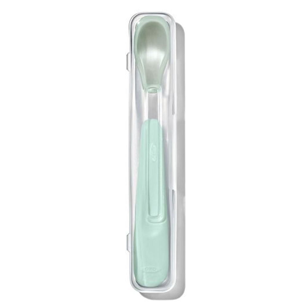 OXO Tot On-the-Go Feeding Spoon - Opal