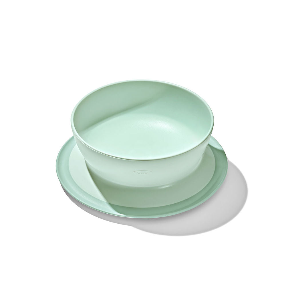 OXO Tot Stick & Stay Suction Baby Bowl (6 Colours) - Pupsik Singapore
