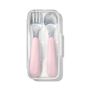 OXO Tot On-the-Go Fork and Spoon Set with Travel Case (4 Designs)