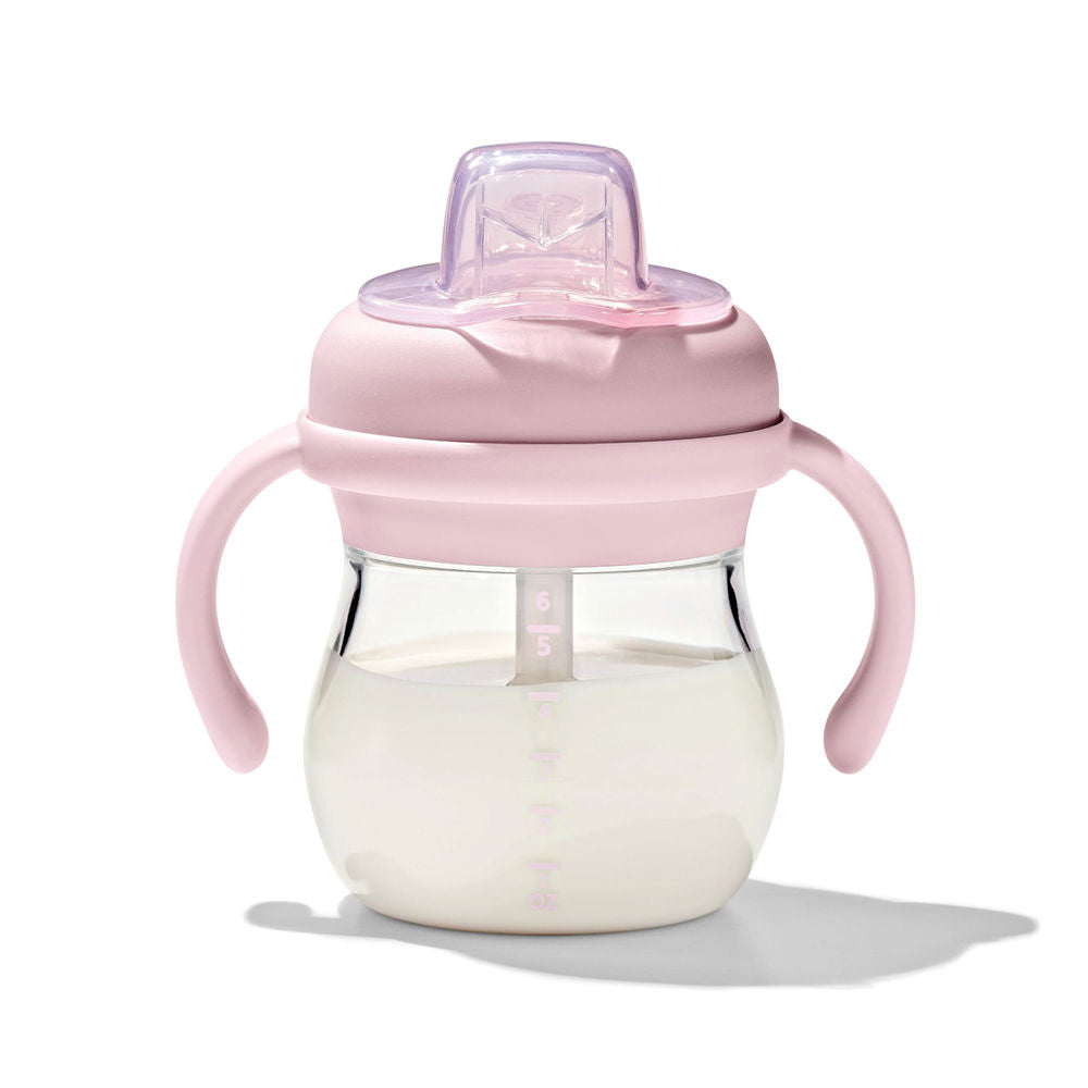 OXO Tot Grow Soft Spout Sippy Cup with Removable Handles, 6oz (5 Colours) - Pupsik Singapore