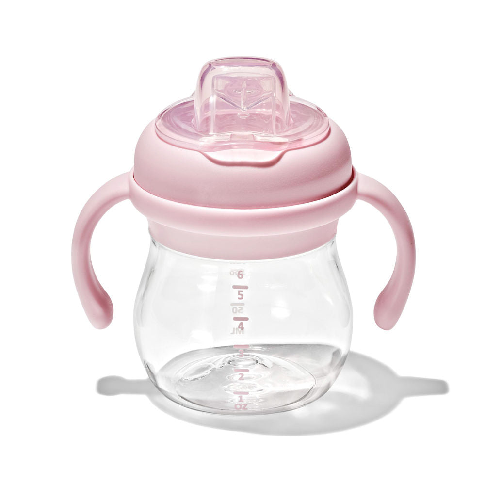OXO Tot Grow Soft Spout Sippy Cup with Removable Handles, 6oz (5 Colours) - Pupsik Singapore