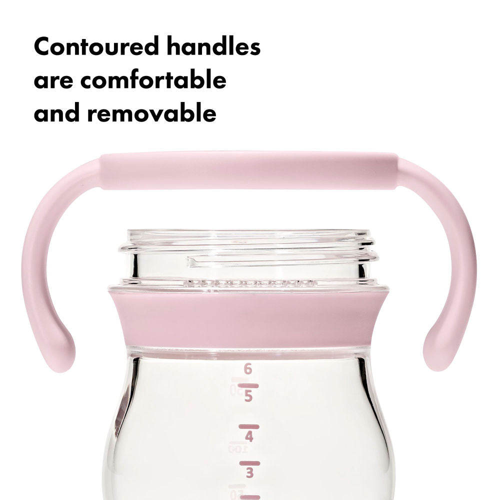 OXO Tot Grow Soft Spout Sippy Cup with Removable Handles, 6oz (5 Colours) - Pupsik Singapore